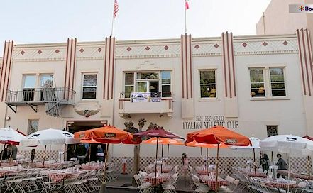 San Francisco Italian Athletic Club Stockon Street AC Banquet Hall in Stockon Street