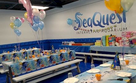 SeaQuest Las Vegas Paradise Kids Birthday Party in Paradise