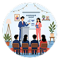corporate  event icon